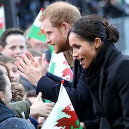 Meghan Markle and Prince Harry Are Cute As Ever in Wales Despite Experiencing Train Delays: Pics!