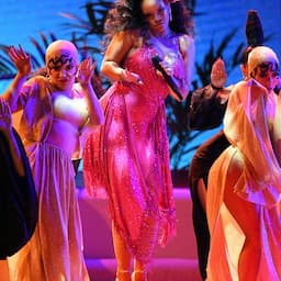 Rihanna Slays the 2018 GRAMMYs Performing 'Wild Thoughts' With DJ Khaled and Bryson Tiller