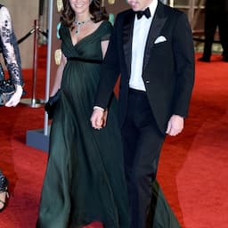 Kate Middleton Wows in Green Gown at the BAFTAs Amid Actresses Wearing Black for Time's Up