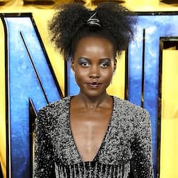 Lupita Nyong'o Stuns in Thigh-High Sparkly LBD at 'Black Panther' Premiere in London