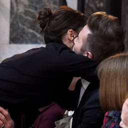 Victoria Beckham Adorably Kisses David and Family at Her NYFW Show: Pics!