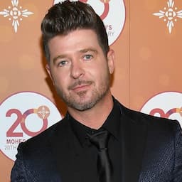 Robin Thicke Shares Sweet Snap of Baby Mia With Son Julian -- See the Pic!