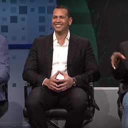 Alex Rodriguez Can't Stop Smiling in Surprise Appearance on 'Saturday Night Live'