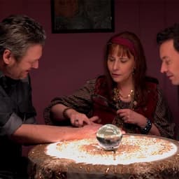 Blake Shelton Gets His Palms Read With Jimmy Fallon, Jokes About Having ‘Too Much Sex’