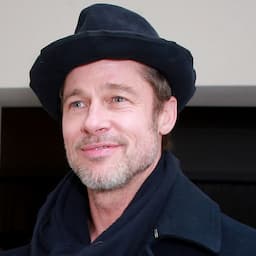 Brad Pitt Makes Rare Appearance at Art Auction and Is Handsome as Ever