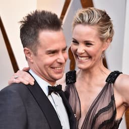 Sam Rockwell Shows His Love for Leslie Bibb at Oscars By Wearing Cufflinks Of Her Name