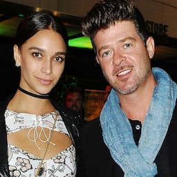 Robin Thicke's Pregnant Girlfriend April Love Geary Claps Back at Critics Who Say She Needs to Get Married
