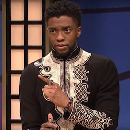 Chadwick Boseman Brings 'Black Panther' Character to 'Black Jeopardy' on 'SNL'