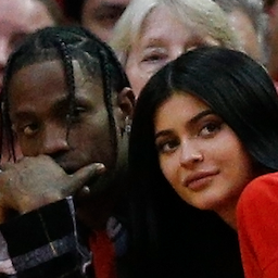 Kylie Jenner and Boyfriend Travis Scott Cuddle With Daughter Stormi During Easter Celebration!