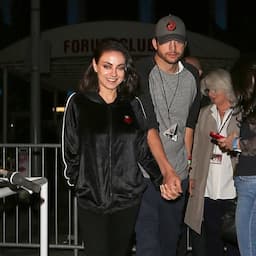 Mila Kunis and Ashton Kutcher Enjoy Date Night at U2 Concert