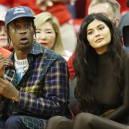 Kylie Jenner and Travis Scott Cuddle in Rare PDA Pic as She Joins Him in Europe