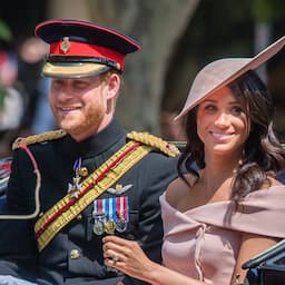 Meghan Markle Breaks Royal Protocol With Bare Shoulders at Trooping the Colour Debut With Prince Harry