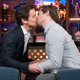 Matt Bomer and Andrew Rannells Share a Steamy Kiss on ‘WWHL’