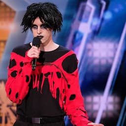'America's Got Talent': Goth Comedian Brought to Tears When All the Judges Love His Set