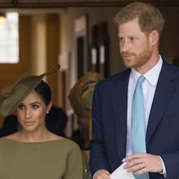 Meghan Markle and Prince Harry Attend Prince Louis' Christening