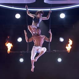 'America's Got Talent': Husband & Wife Trapeze Stunt Gone Wrong Shocks Audience