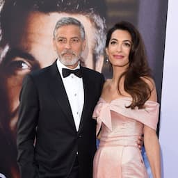 Amal Clooney Sizzles in a Sexy Black-and-White Mini for Date Night in Italy -- See the Pic! 