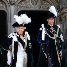 Queen Elizabeth and Prince William Wear Their Most Regal Ensembles Yet