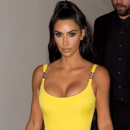 Kim Kardashian Stuns in Skintight Canary Yellow Mini Dress With the 'OG Crew' in Miami