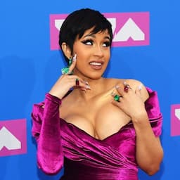 Cardi B Slays MTV Video Music Awards in First Red Carpet Appearance Since Giving Birth