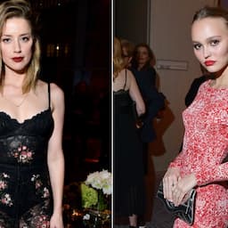 Amber Heard Attends Same TIFF Party as Ex Johnny Depp’s Daughter Lily-Rose Depp 