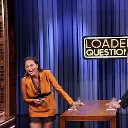 Chrissy Teigen Name Drops Rob Kardashian in a Mystery Question Game With Jimmy Fallon