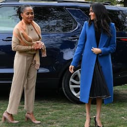 Meghan Markle Joined by Mom Doria Ragland and Prince Harry for Cookbook Event