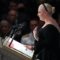 Meghan McCain Breaks Into Tears Giving Eulogy at Late Father John McCain's Memorial