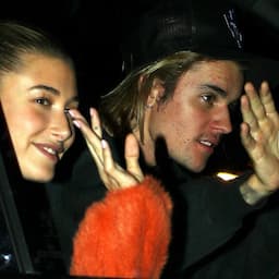 Justin Bieber and Hailey Baldwin Smile and Wave as They Leave Church Together