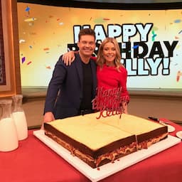 Kelly Ripa Gets Surprised With a Huge PB&J Sandwich Cake on Her 48th Birthday