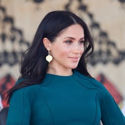 Meghan Markle Is a Vision in Teal As She and Prince Harry Attend Statue Unveiling in Fiji  