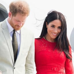 Meghan Markle Has Minor Wardrobe Malfunction as She Arrives in Tonga With Prince Harry: Pics!