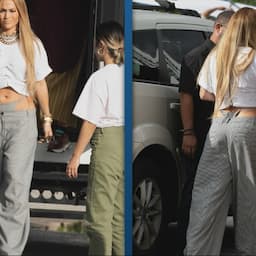 Jennifer Lopez Rocks a '90s-Style Thong on Set of New Music Video 
