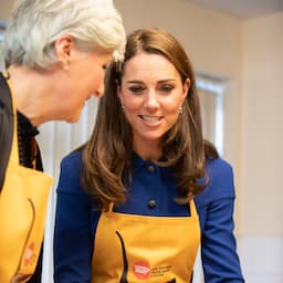 Kate Middleton Takes After Meghan Markle and Dons an Apron to Volunteer in the Kitchen: Pics