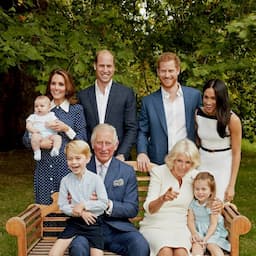 Prince Louis Playfully Grabs Prince Charles' Face During Royal Family Photo Shoot