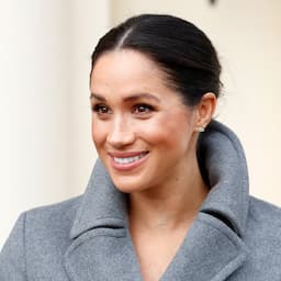 Meghan Markle's Baby Bump Is on Full Display During Nursing Home Visit