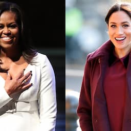 Meghan Markle Shares Private Moment With Michelle Obama After Her Speaking Engagement in London
