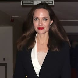 Angelina Jolie Makes Rare Appearance at Art Expo With 4 of Her Kids