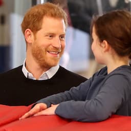 Prince Harry Bonds With Kids at London Event While Meghan Markle Has Baby Shower in NYC