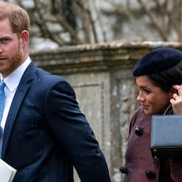 Meghan Markle Joins Prince Harry as He's Named Godfather at Royal Christening