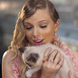Taylor Swift Has a Cute New Cat -- and He's Already a Music Video Star!
