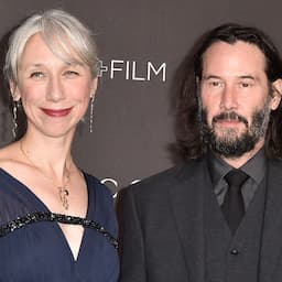 Keanu Reeves Shares a Sweet Kiss With Girlfriend Alexandra Grant