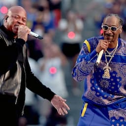 Snoop Dogg and Dr. Dre Kick off the Super Bowl Halftime Show 