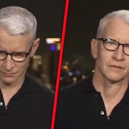 Anderson Cooper Gets Emotional Live On-Air While Reporting on Israel Terrorist Attack