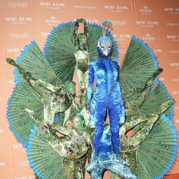 Heidi Klum Details Peacock Halloween Costume With Cirque du Soleil