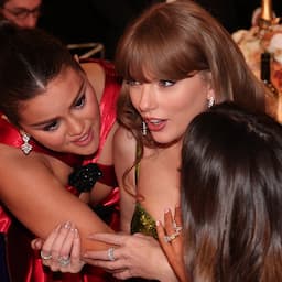 See Selena Gomez Whisper to Shocked Taylor Swift at the Golden Globes