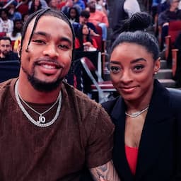 Simone Biles and  Jonathan Owens Have a Courtside Date Night at NBA Game