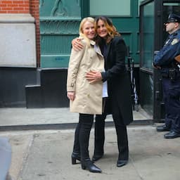Mariska Hargitay and Kelli Giddish Reunite on 'Law & Order: SVU' Set: 