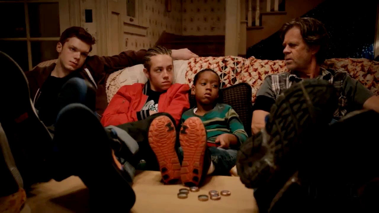 EXCLUSIVE! 'Shameless' The Gallaghers Are in Their 'Natural State of