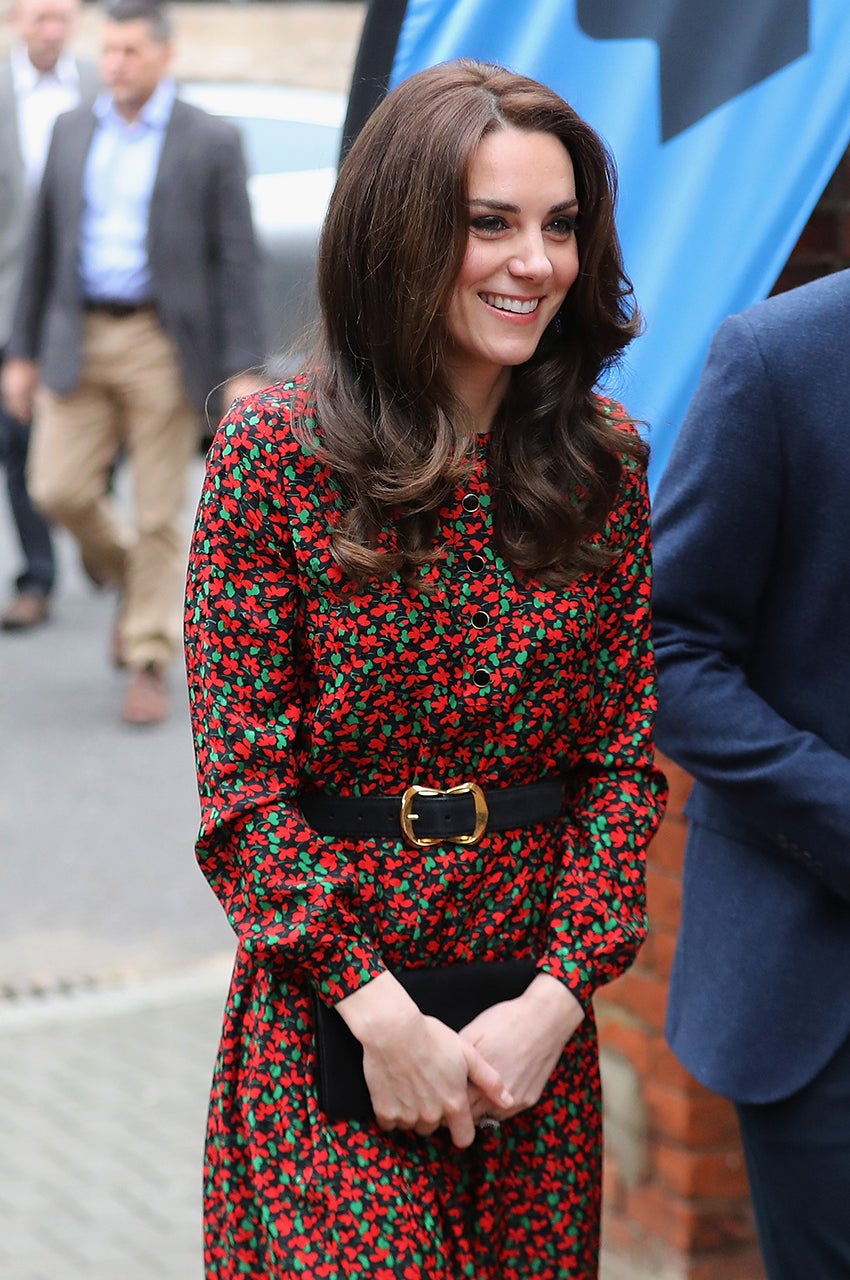 Kate Middleton, Prince William, and Prince Harry Attend 